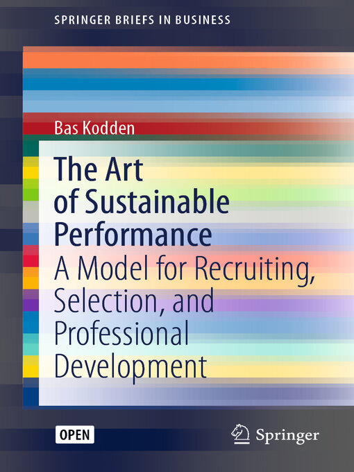 Title details for The Art of Sustainable Performance by Bas Kodden - Available